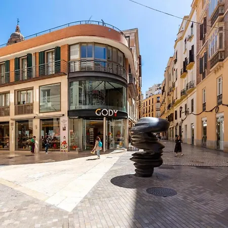 Gran Terraza Con Vistas A Calle Larios Lejlighed Málaga