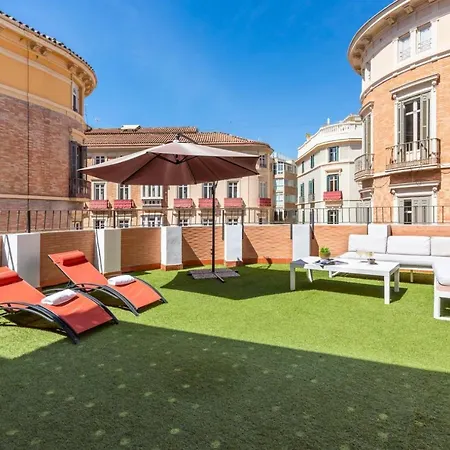 Lejlighed Gran Terraza Con Vistas A Calle Larios