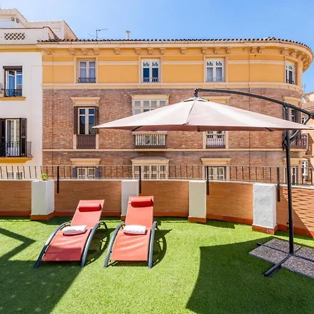 Lägenhet Gran Terraza Con Vistas A Calle Larios Málaga