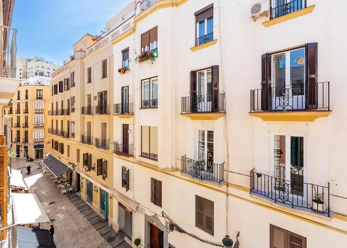 Gran Terraza Con Vistas A Calle Larios Малага
