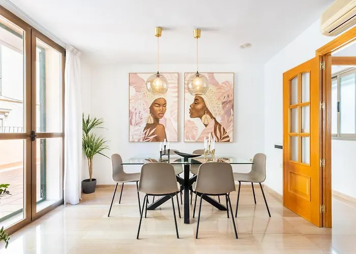 Gran Terraza Con Vistas A Calle Larios Апартаменты Малага